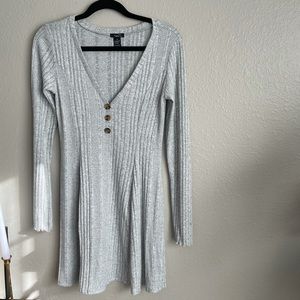 NWOT Rue21 Gray Sweater Dress Size M